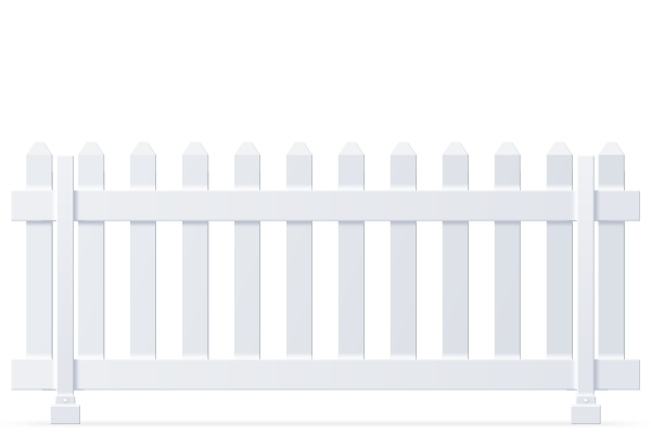 Temporary Picket Fence